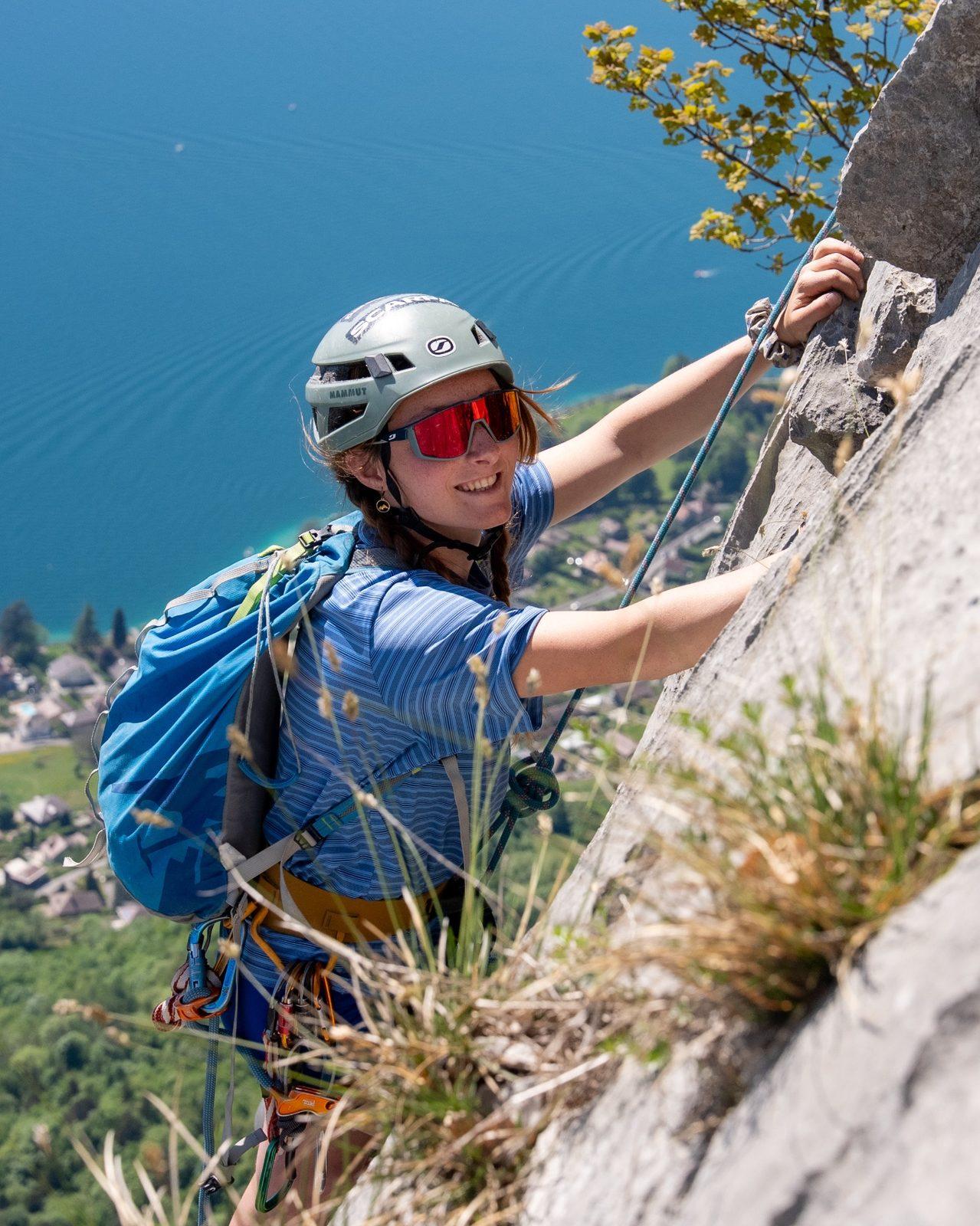 Margot, coach d'escalade à Annecy, Chambéry et Grenoble